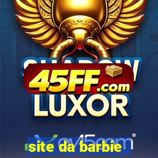 site da barbie - jogos